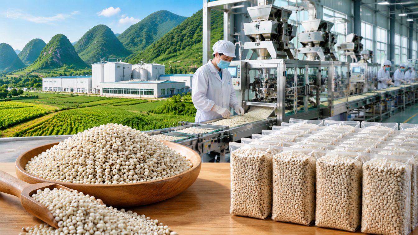 昭化区为薏仁米采购提供产地直供